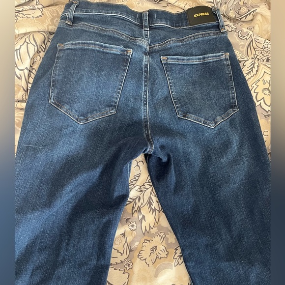 Express Jeans high rise boot cut size 8 29 waist - Picture 6 of 9